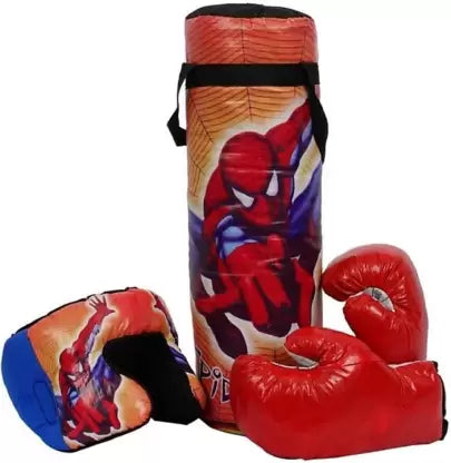 Red Color Spiderman Theme Boxing Kit