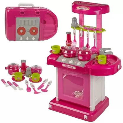 Luxury Battery Operated Kitchen Set With Lights and Sound Cross Friend