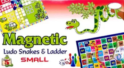 Magnetic Ludo Snakes and Ladder