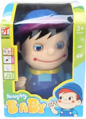 Naughty Crawling Baby Boy Musical Toy (Multicolor)
