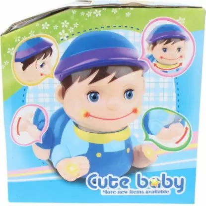 Naughty Crawling Baby Boy Musical Toy (Multicolor)