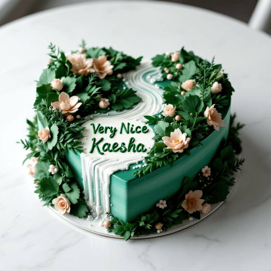 Realistic Birthday cake design