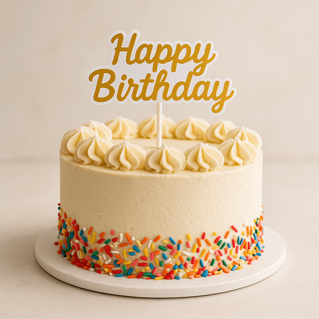Please use the selected image for the cake generation
