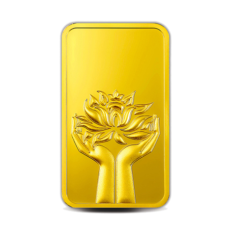 LOTUS 24K (999.9) 1 GM GOLD BAR