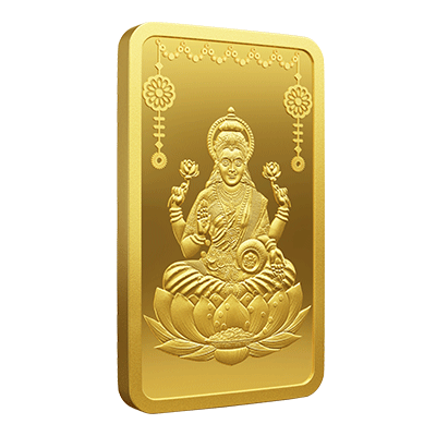 LAKSHMI 24K (999.9) 10 GM GOLD BAR