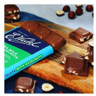 E.Wedel Extra Milk Chocolate With Hazelnuts