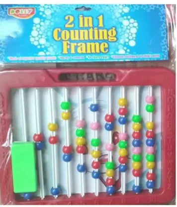 Dtc 2 in 1 Counting Frame Game for kids