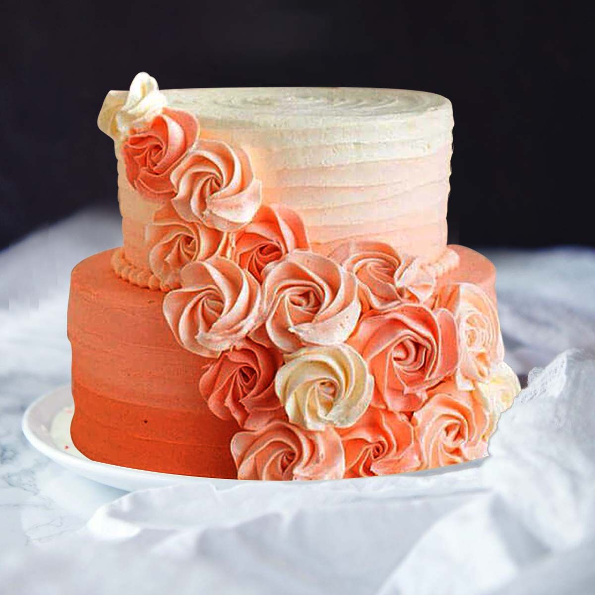 Designer Floral Cake