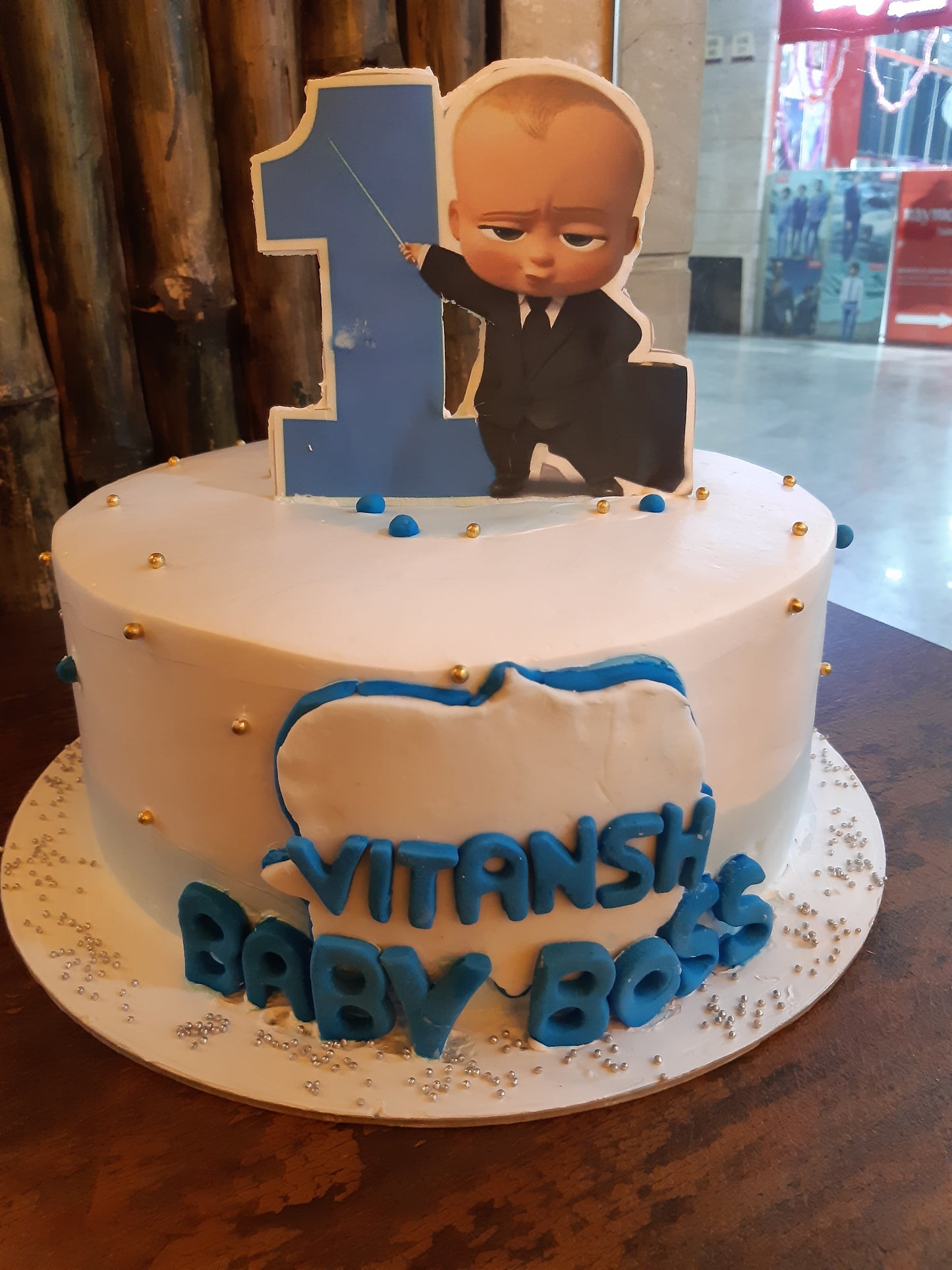 Baby Boss Theme Cake