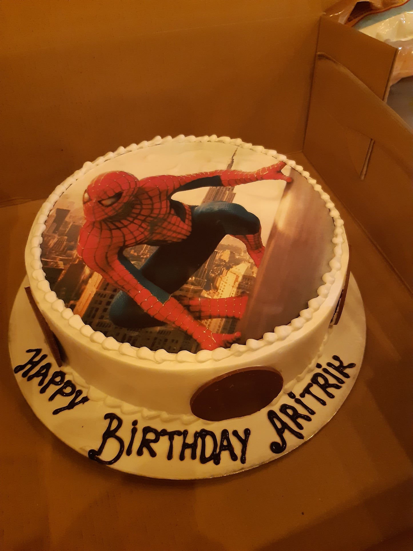 Spiderman Lovers Cake