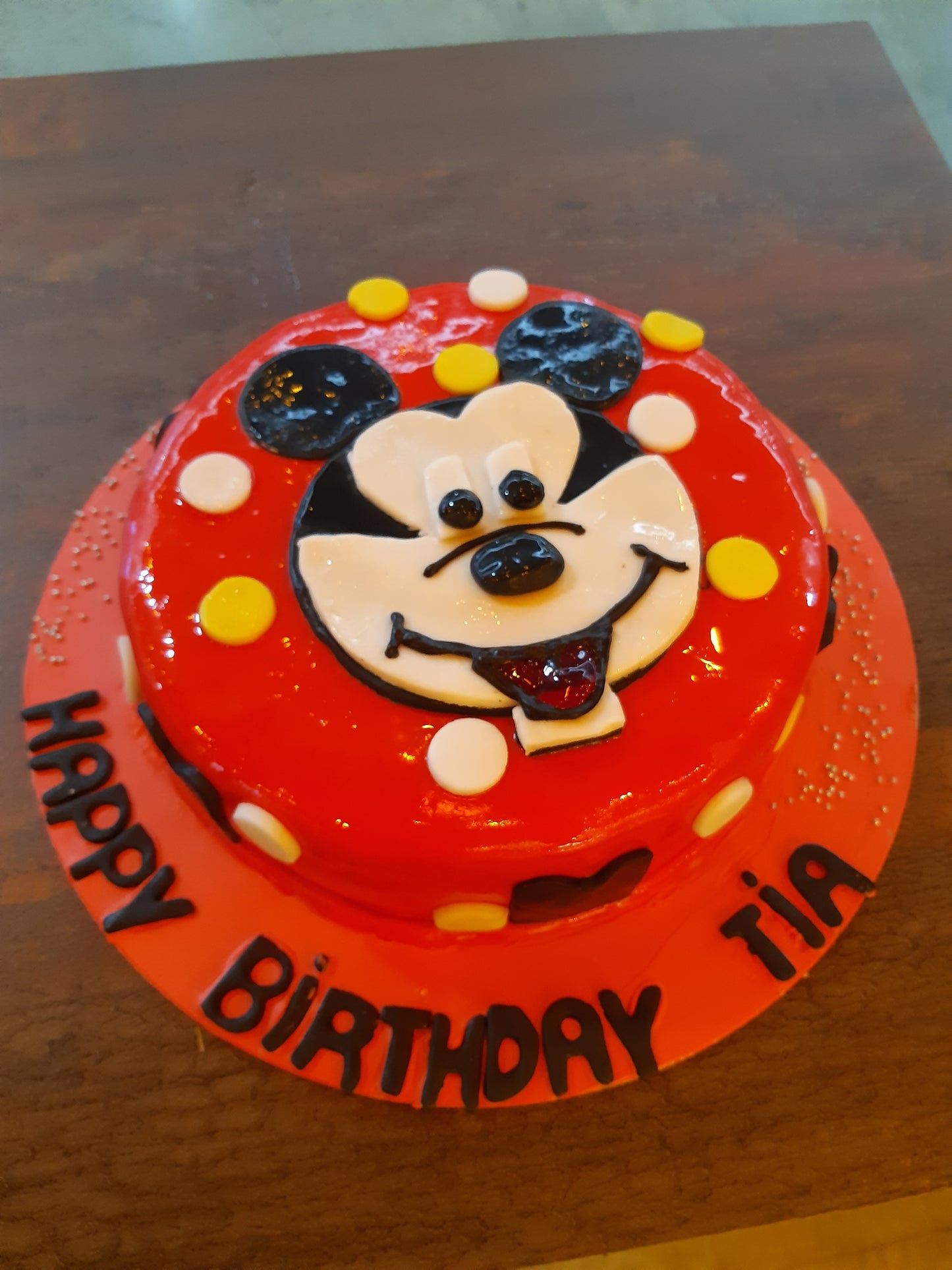 Disney Mickey Mouse Theme Cake