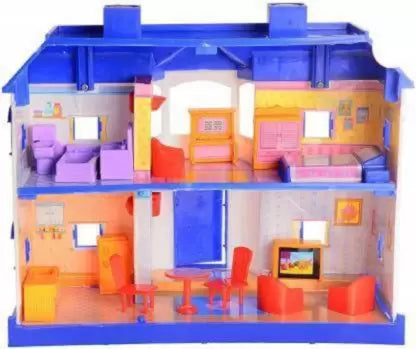 Doll House With Furniture