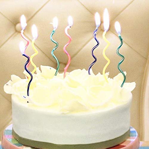 Colorful Cake Decoration Candle