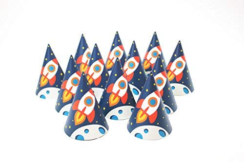 Space Theme Paper Cone Cap