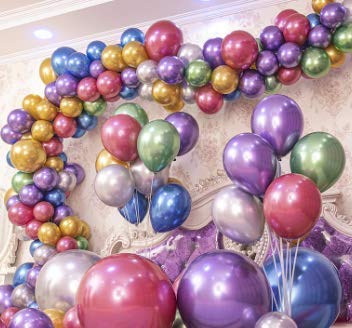 Metallic Chrome Balloons Pack of 50