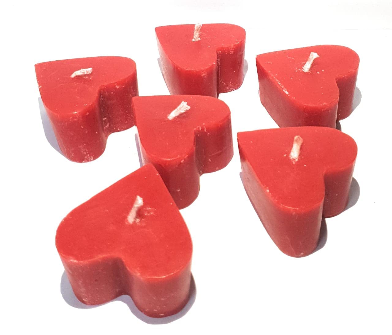 Different Shapes Candle for Home & Decoration, Birthday, Wedding (Heart Shape)