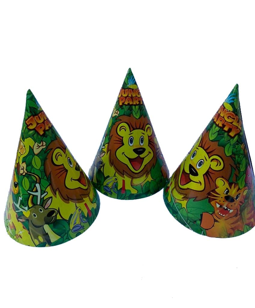 Jungle Theme Paper Cone Cap