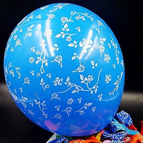 Assorted Printed Latex Toy Balloons (Pack of 50)