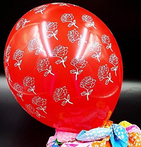 Assorted Printed Latex Toy Balloons (Pack of 50)