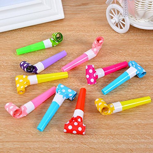 New colorful polka dot blowouts paper blow