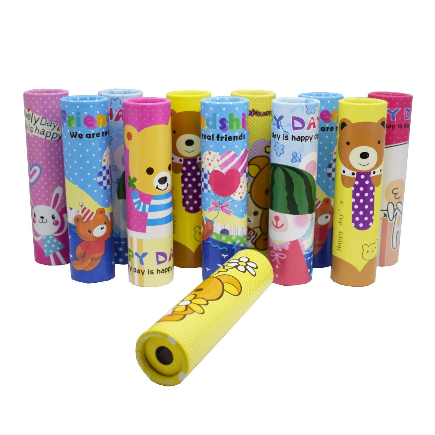 Birthday Party Return Gifts - Pack of 12 Pcs Fun Magic Kaleidoscopes