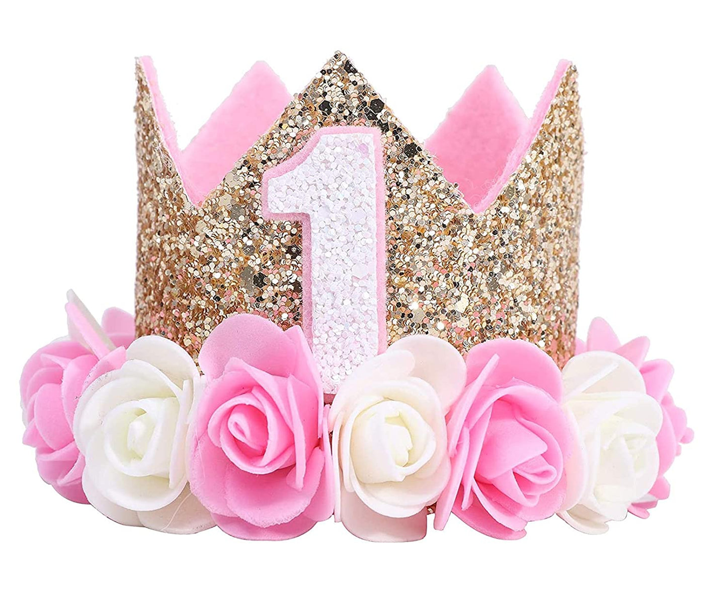 Mini Glittery Birthday Girl Party Hat