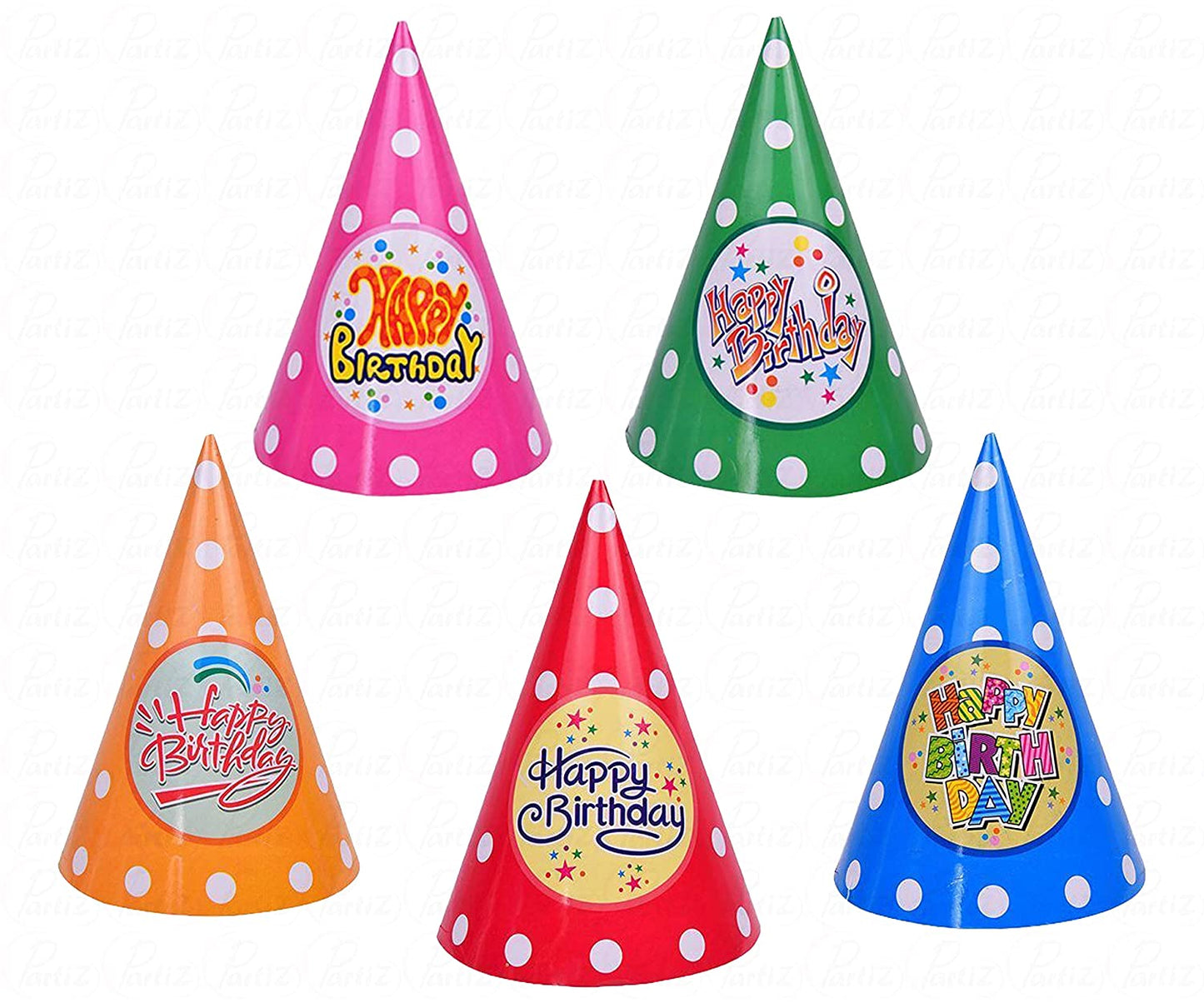 Polka Dot Happy Birthday Party Hat