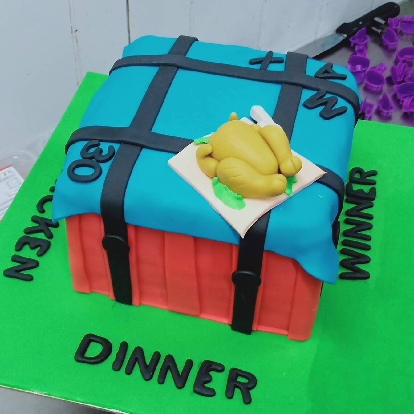 PUBG Game Cake