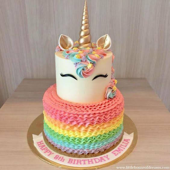 Unicorn Theme Cake