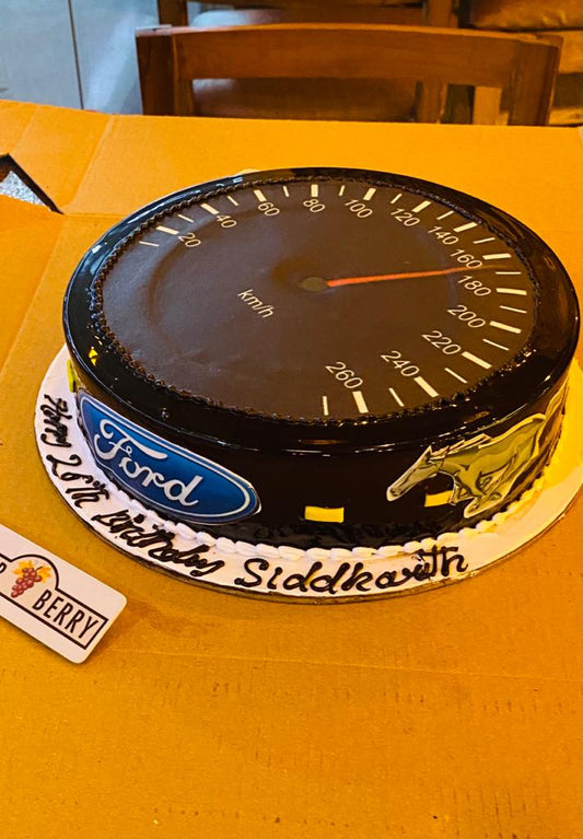 Speedometer Cake