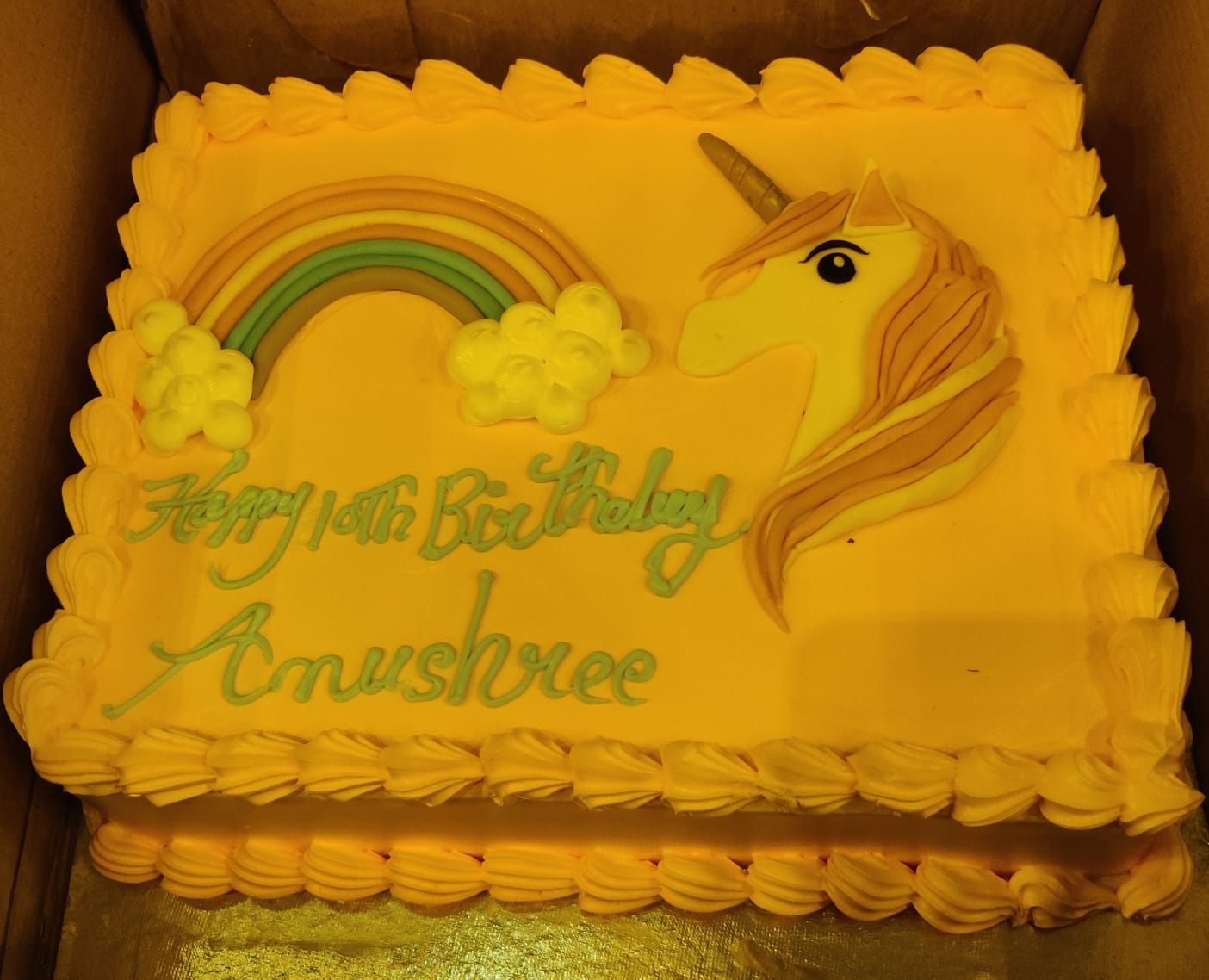 Unicorn Theme Cake