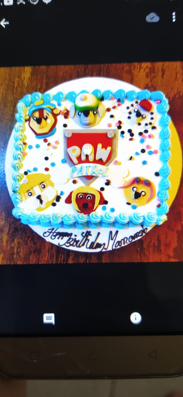 Paw Patrol Theme Cake