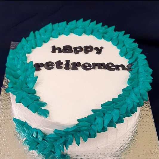 Retirement Theme Cake