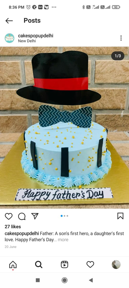 Father's Day Special Cake