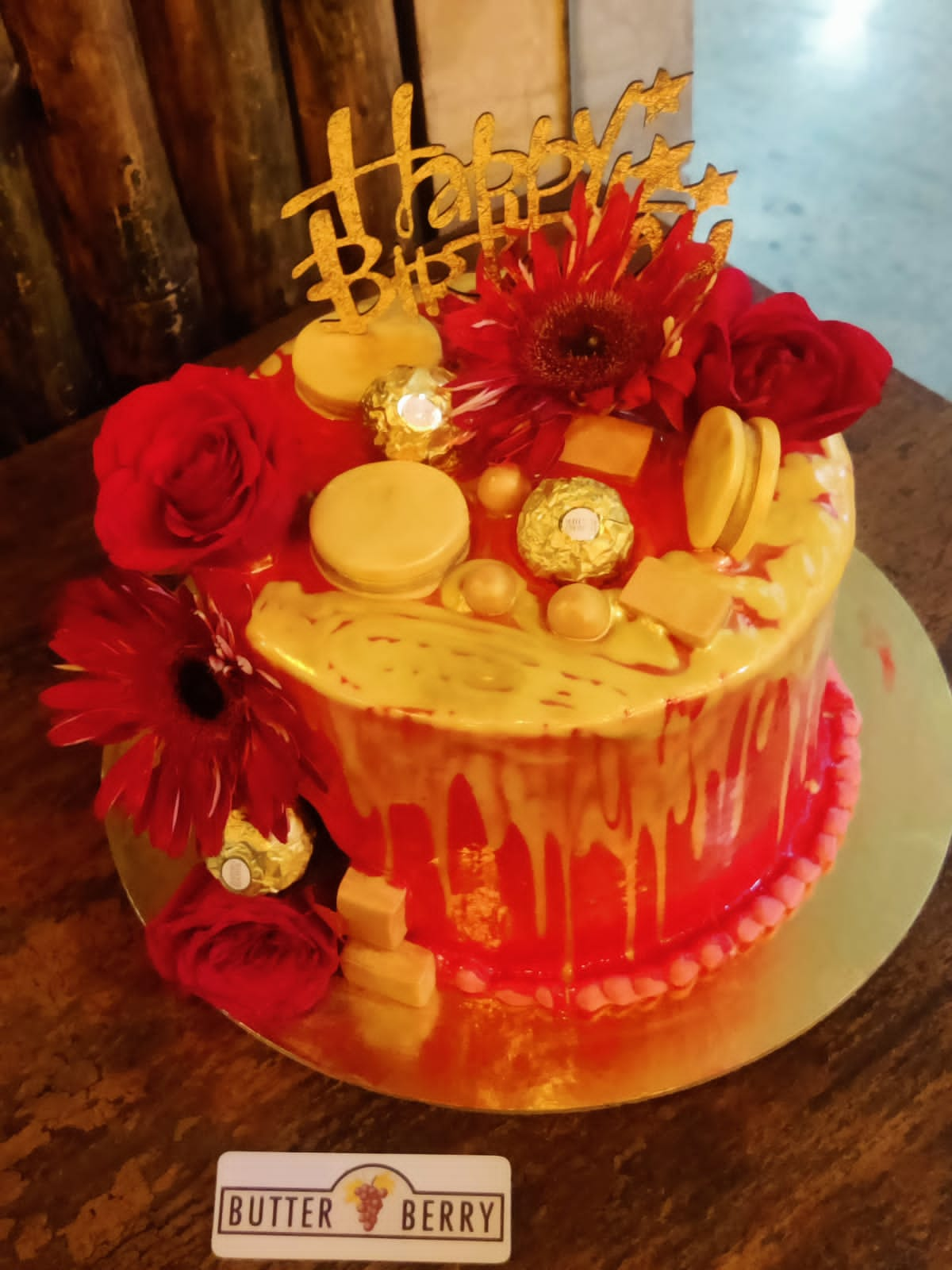 Designer Floral Cake