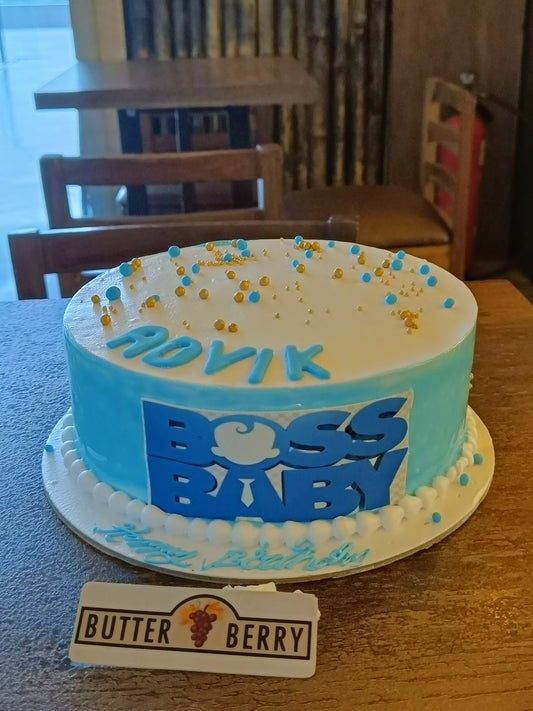 Baby Boss Theme Cake