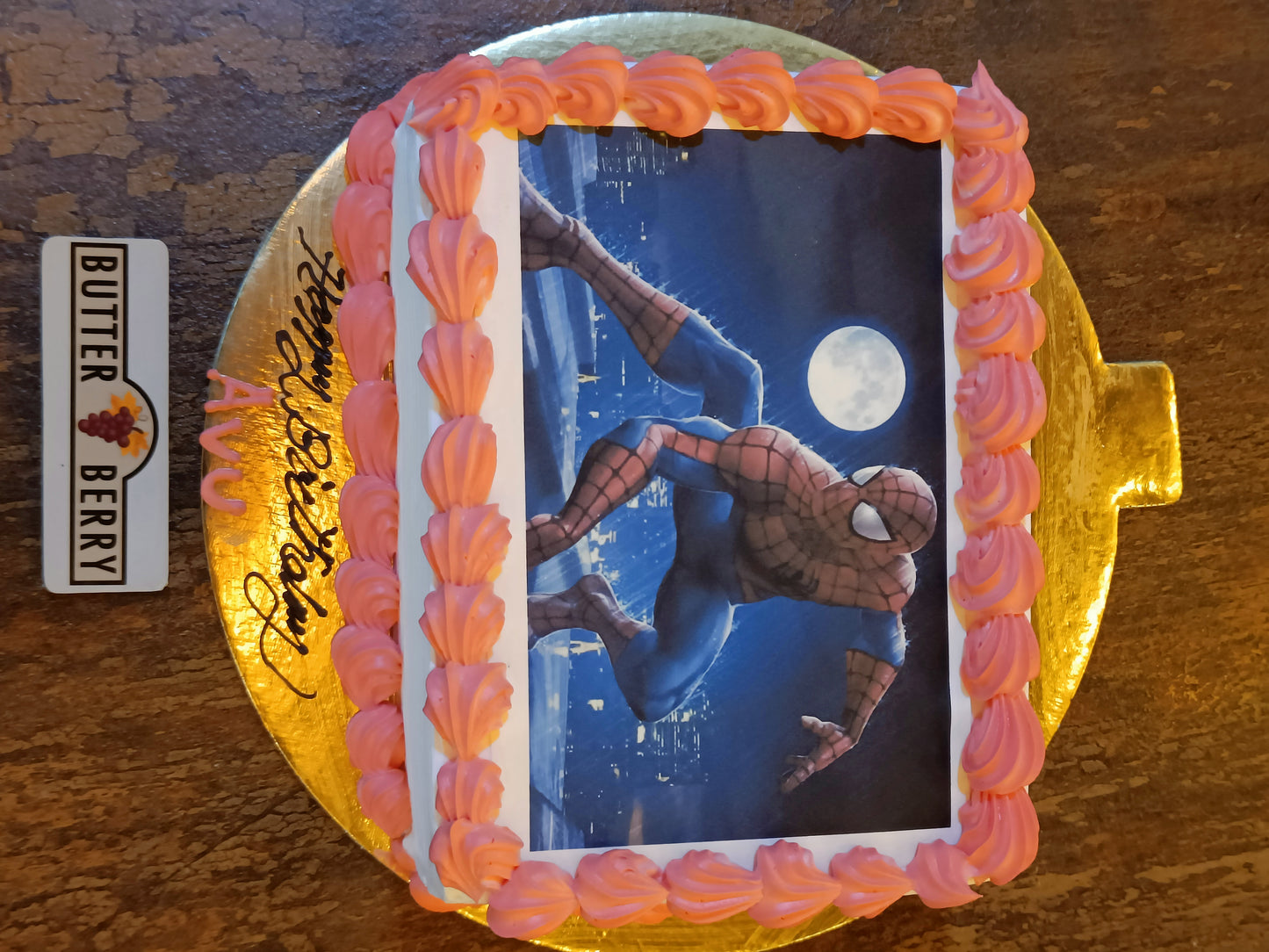 Spiderman Lovers Cake