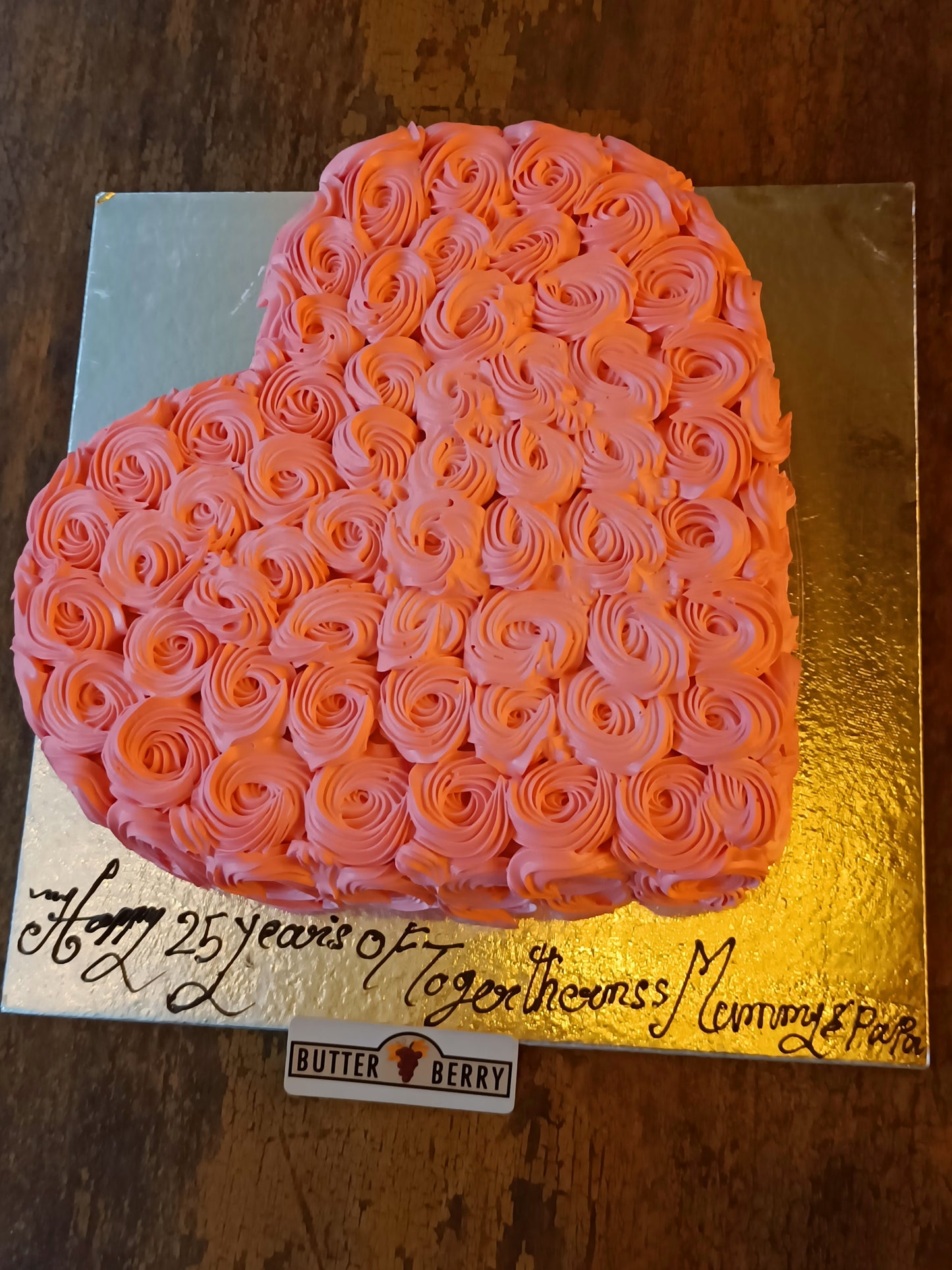 Rose Day Special Cake