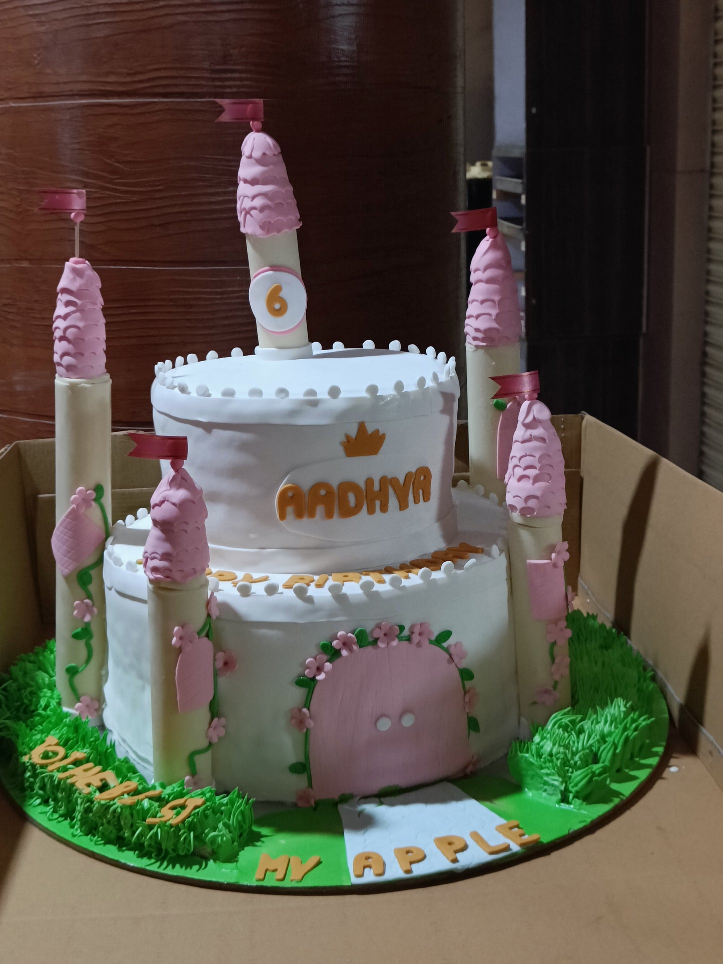 Castle Theme Cake