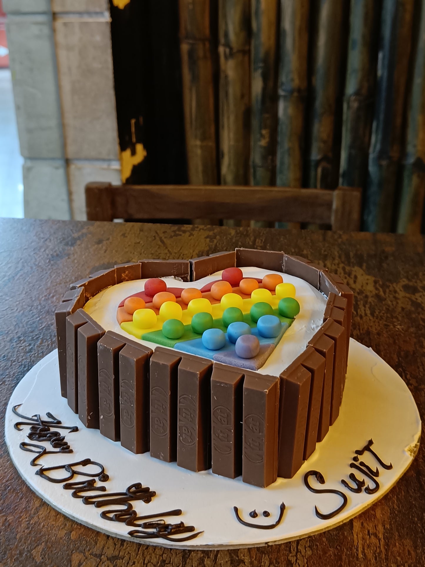 KitKat Gems Lovers Cake