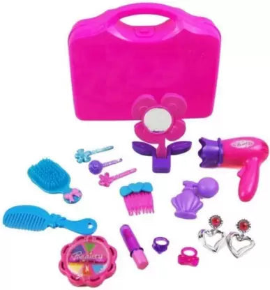 Beauty Makeup Set Suitcase Kit Toys for Kids