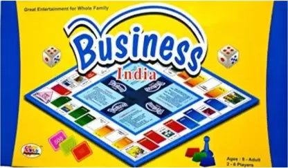 Business India Board Game For Kids