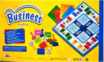 Business India Board Game For Kids