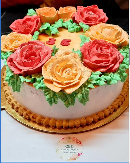 Bouquet Design Cake For Your Loved Ones On The Special Day !