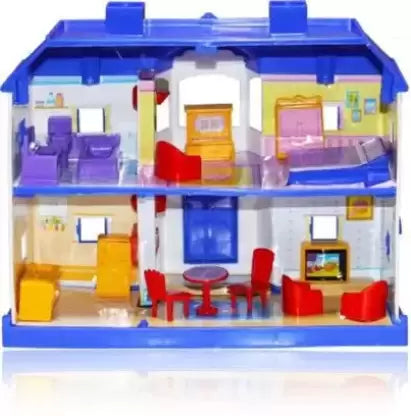 Blue Color Doll House