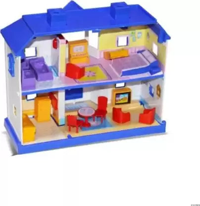 Blue Color Doll House