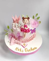 Baby Girl Theme Cake