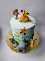 Jungle Theme Cake for Kids