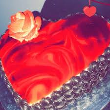 Chocolaty Heart Cake