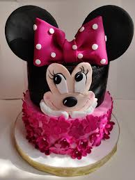 Minnie Mouse Theme Cake